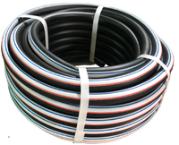 Шланг поливочный резин. армир. 5-ти слойный, вязаный каркас, термопластичный 3/4 (25м) BRAVO г.Волжский  НОВИНКА!!!