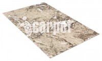Коврик вырезной icarpet PRINT антискользящий (136) "Мрамор" 50х80 бежево-коричневый