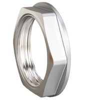 Контргайка 1/2" LD Pride латунь никель