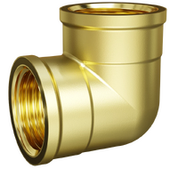 Уголок 1/2" г/г LD Pride латунь