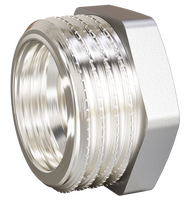 Футорка 3/4" х 1/2" ш/г LD Pride латунь никель