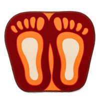 Коврик д/ванны Priting" Лапки 45*50 коричневый (XY 4510В)