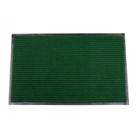Коврик придверный влаговпитывающий с рельефом 40*60 зелён. (1004)