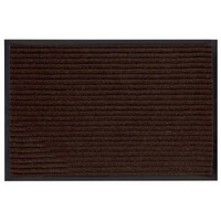 Коврик придверный влаговпитывающий с рельефом 50*80 коричн (1002)