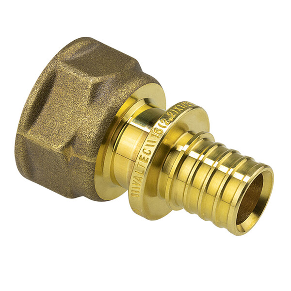 Соединитель надвижной с переходом на вн.р. 20(2,8) х 1/2" VALTEC VTm.402.G.002004