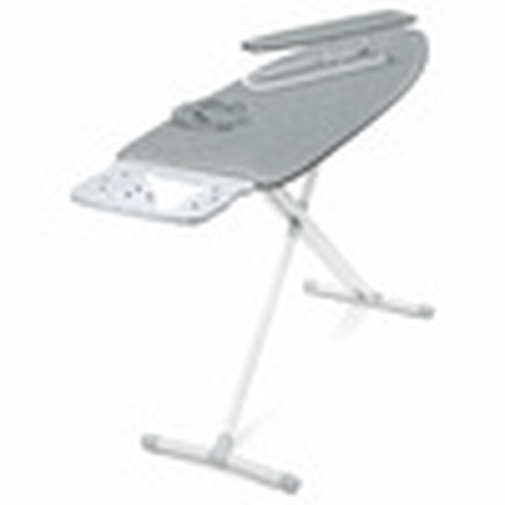 Гладильная доска "НИКА 10+" тефлон р-р 122х40см (Металлокаркас, евророз, выдвижная подст. под утюг) НТ10+