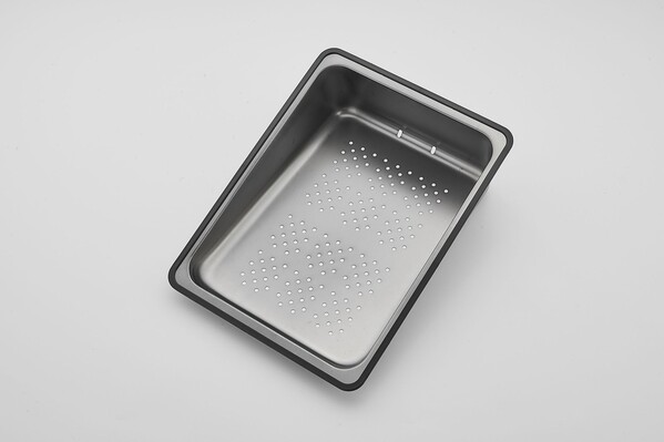 S-SC001Q Мойка для кухни р-р: 750х460х220мм прямоугольная, графит (2 места)