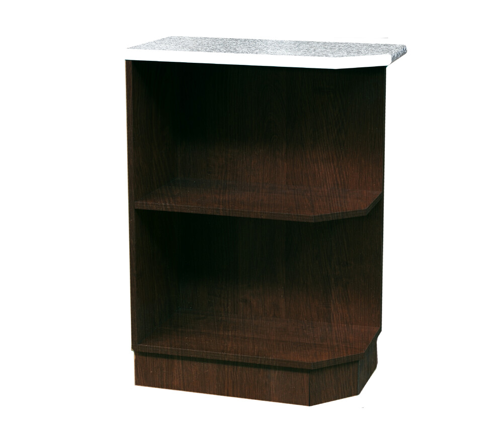 Стол-полка 300 левый цвет Венге столешница Гранит SANTREK HOME (ЛДСП)