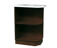 Стол-полка 300 левый цвет Венге столешница Гранит SANTREK HOME (ЛДСП)