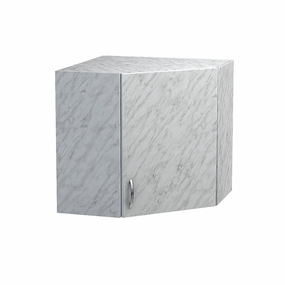 Шкаф угловой 60*60 цвет Карара SANTREK HOME (ЛДСП)