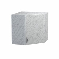 Шкаф угловой 60*60 цвет Карара SANTREK HOME (ЛДСП)