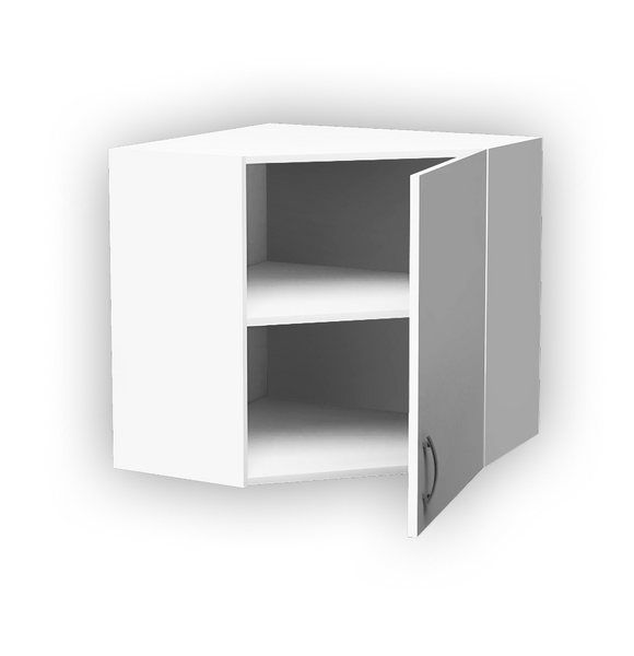 Шкаф угловой 60*60 цвет Белый SANTREK HOME (ЛДСП)