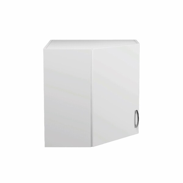 Шкаф угловой 60*60 цвет Белый SANTREK HOME (ЛДСП)