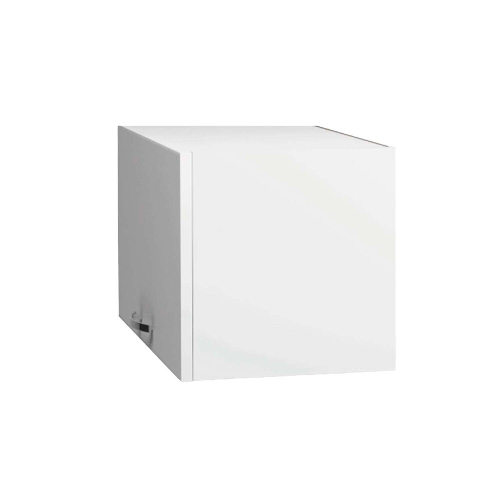 Шкаф горизонтальный над вытяжкой 50 цвет Белый SANTREK HOME (ЛДСП)