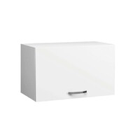 Шкаф горизонтальный над вытяжкой 60 цвет Белый SANTREK HOME (ЛДСП)