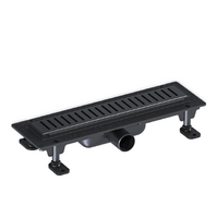 Трап 350 (чёрный, с прорезями, комб. затв.) GOOD DOOR ТЛ00025