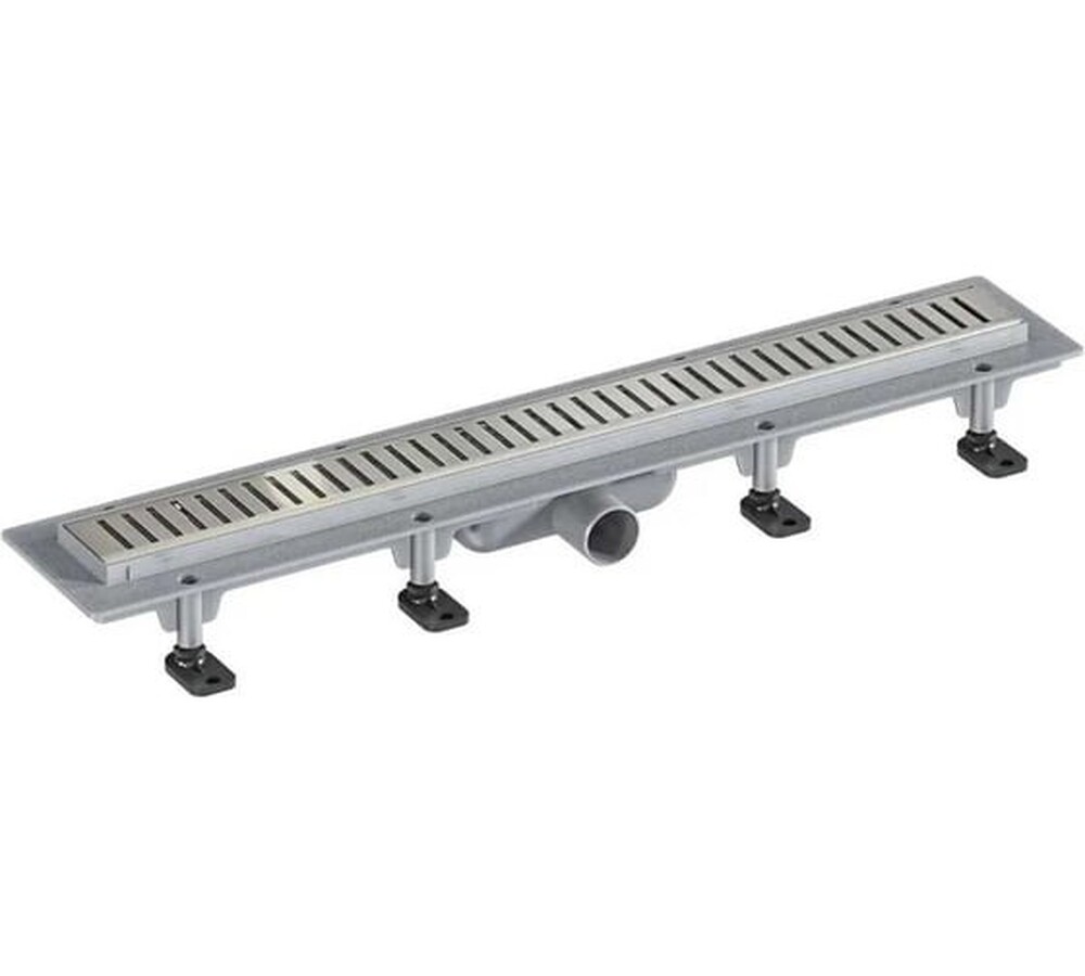 Трап 750 (серый, с прорезями, сух. затв.) GOOD DOOR ТЛ00010