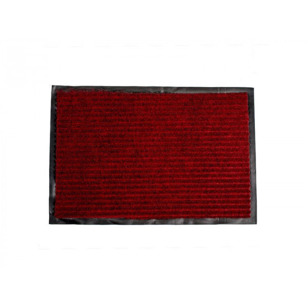 Коврик придверный влаговпитывающий с рельефом 40*60 бордо (1003)