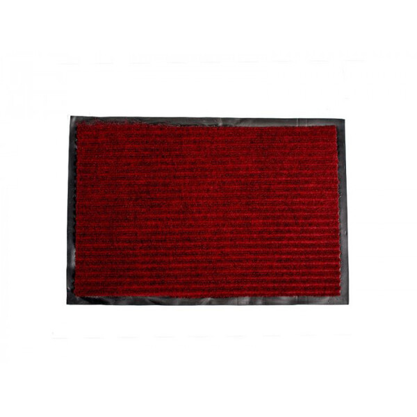 Коврик придверный влаговпитывающий с рельефом 40*60 бордо (1003)