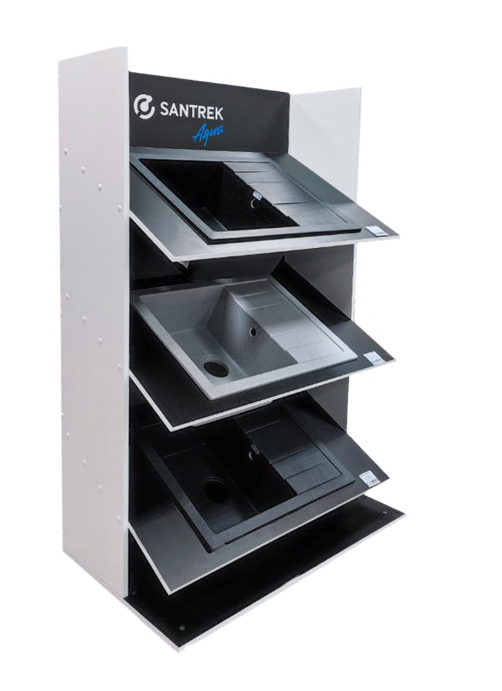 Стенд для кухонных моек SANTREK AQUA (1500х2451х550)