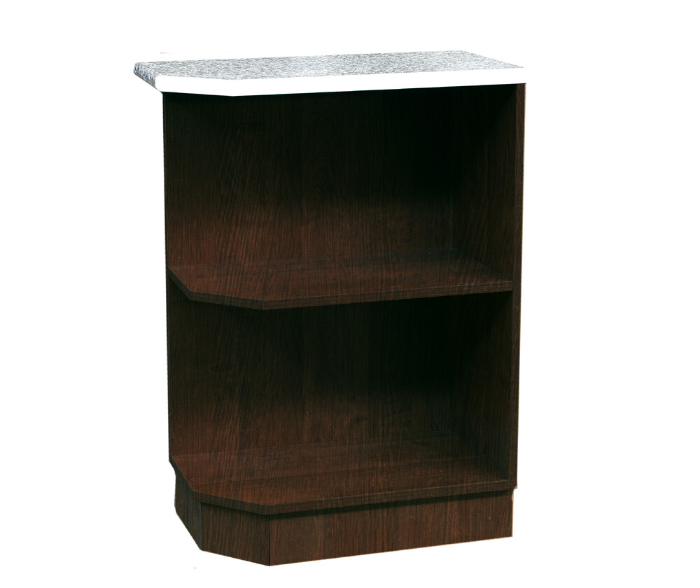 Стол-полка 300 правый цвет Венге столешница Гранит SANTREK HOME (ЛДСП)