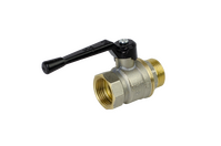 Кран вода 11Б27п1 ДУ-25 1 г/ш руч. НИКЕЛЬ БОЛОГОЕ