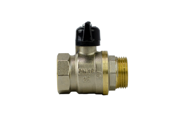 Кран вода 11Б27п1 ДУ-25 1 г/ш баб. НИКЕЛЬ БОЛОГОЕ