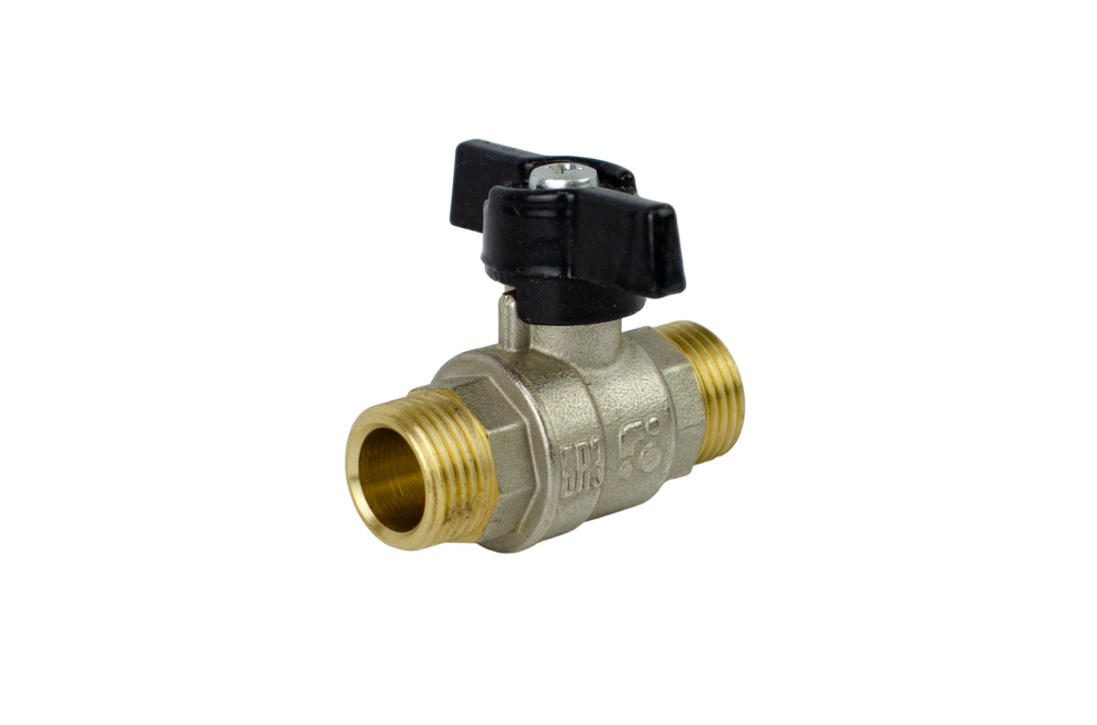 Кран вода 11Б27п1 ДУ-15 1/2 ш/ш баб НИКЕЛЬ БОЛОГОЕ