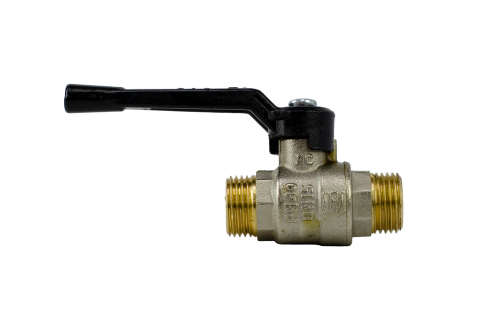 Кран вода 11Б27п1 ДУ-15 1/2 ш/ш руч НИКЕЛЬ БОЛОГОЕ