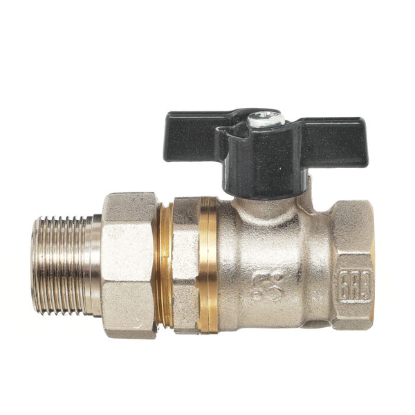 Кран вода 11Б27П1 ДУ-15 1/2 г/ш американка баб НИКЕЛЬ БОЛОГОЕ