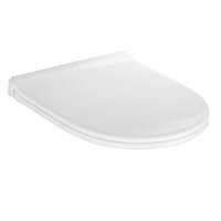 Сидение для унитаза KIROVIT "Галант" Люкс БЕЛОЕ с микролифтом г.Киров