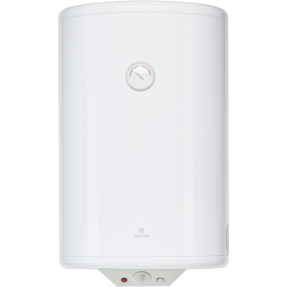Водонагреватель накопит. DE LUXE W80VH10 NEW Exclusive (80 л, бак ст/эмаль, "сухие" тэны, 1,0/2,0 кВт)