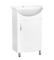Подстолье SANTREK HOME "СИТИ NEW-45" (Белый) 1 дверь под умывальник "Уют-45" 423х800х245
