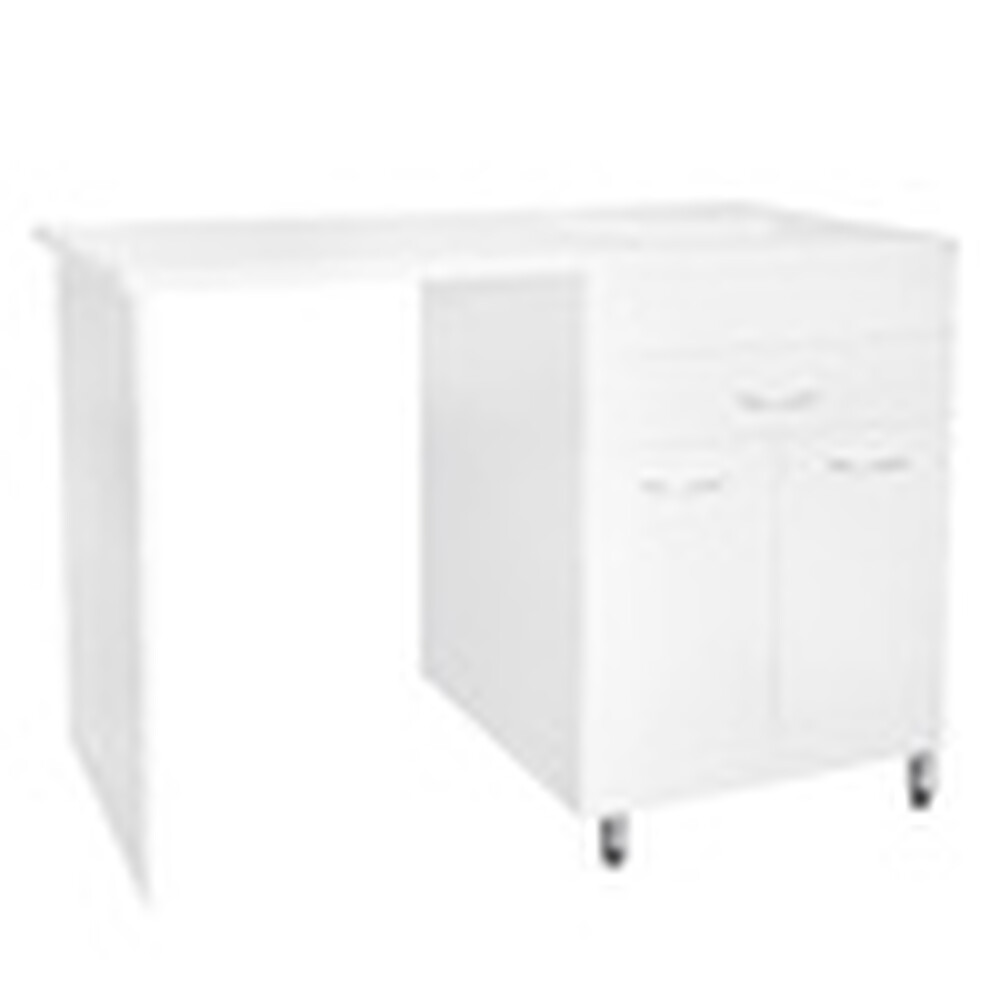 Подстолье под стиральную машину SANTREK HOME "СИТИ NEW-120" (Белый) 2 двери 1 ящик под умывальник "Magenta-1200" 1200х870х497