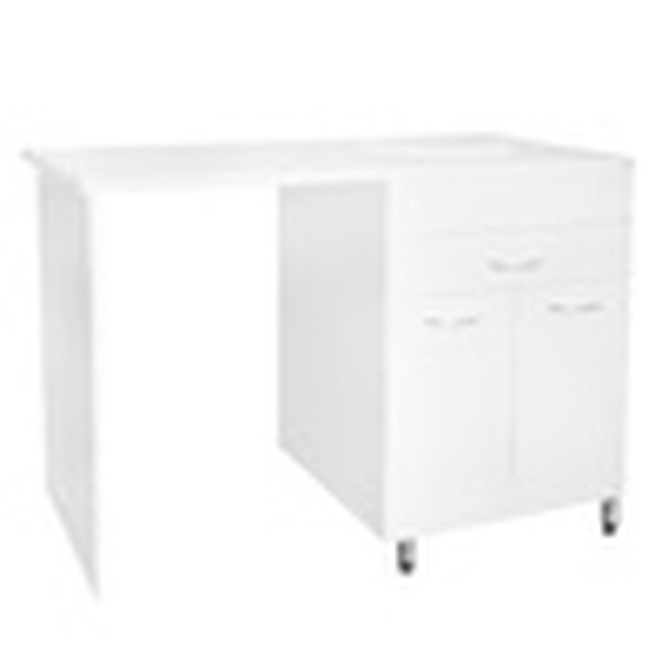 Подстолье под стиральную машину SANTREK HOME "СИТИ NEW-120" (Белый) 2 двери 1 ящик под умывальник "Magenta-1200" 1200х870х497