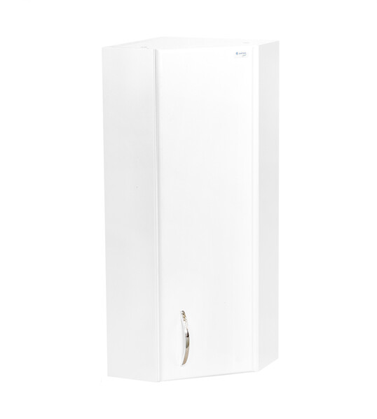 Шкаф навесной SANTREK HOME "СИТИ NEW-30" (Белый) угловой Правый 300х750х300