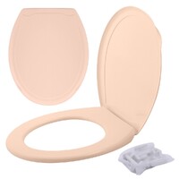 Сиденье д/унитаза жесткое КЛАССИК бежевый