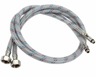 Подводка  к смесителю SANTREK AQUA NYLON (нейлон)  50см M10х18 (КОРОТКАЯ)