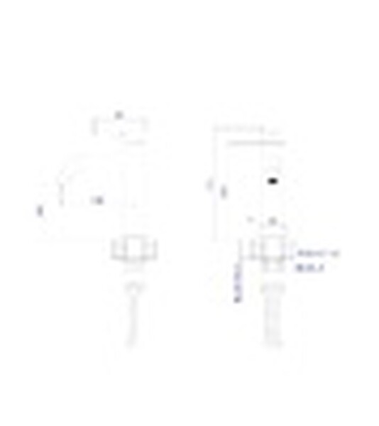  Смеситель для умывальника RUSH Melos SUS1101-11Black черный