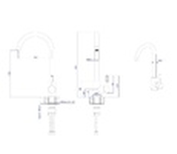 Смеситель для кухонной мойки RUSH Melos SUS1101-22