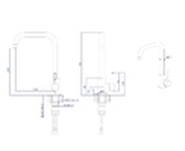 Смеситель для кухонной мойки RUSH Melos SUS1101-23