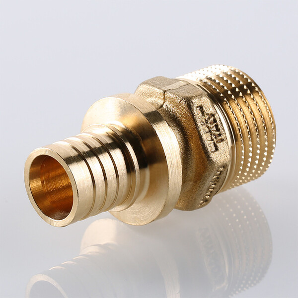 Соединитель надвижной с переходом на нар.р. 25(3,5) х 3/4" VALTEC VTm.401.BG.002505