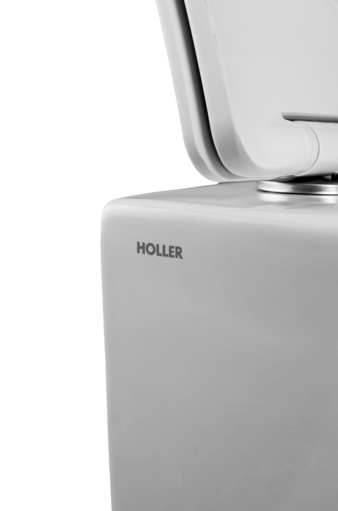 Унитаз подвесной безободковый (Торнадо) HOLLER FLOW LUX (490*360*360мм, сиденье дюропласт, микролифт