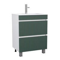 Подстолье SANTREK HOME "Модена-80" (Авокадо матовый) 2 ящика под умывальник "Paola Alba 80 / Paola Torino 80" 800х800х450*