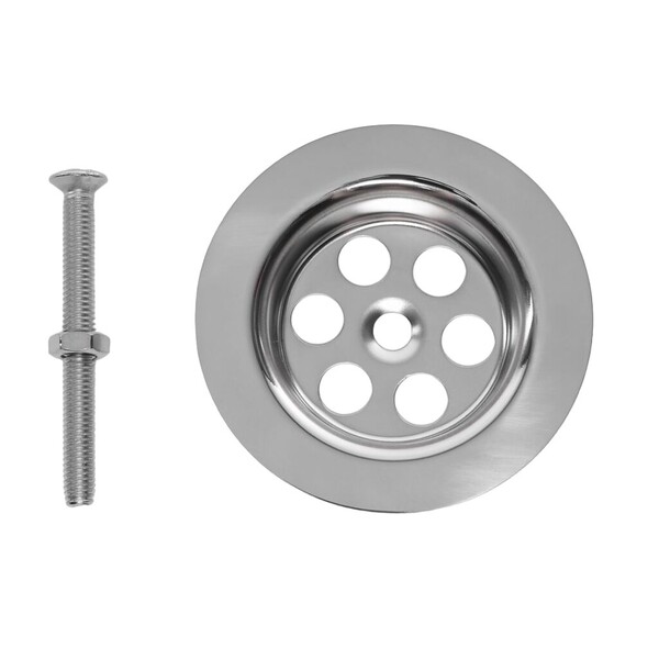 RK-02 Ремкомплект сифона для мойки №2 (нерж.чашка+винт) ИНКОПЛАСТ