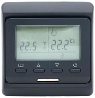 Терморегулятор для теплого пола E 51.716 ЧЕРНЫЙ