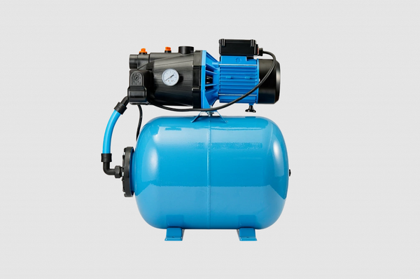 Насосная станция ДЖИЛЕКС Джамбо 70/50 П-50 2.0 (1,1 кВт 70 л/мин, глубина всасывания 9м, выс. подъема 50м, пластик. корп., ГА-50л) 3026