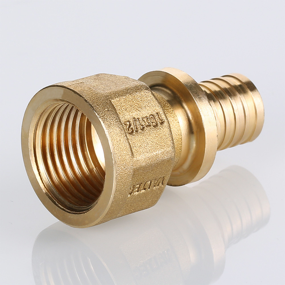 Соединитель надвижной с переходом на вн.р. 25(3,5) х 3/4" VALTEC VTm.402.BG.002505