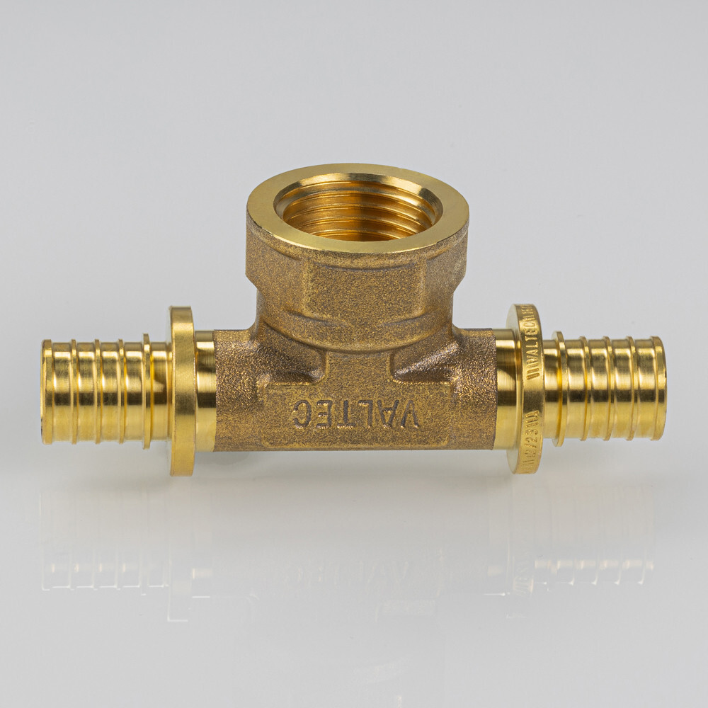 Тройник надвижной с переходом на вн.р. 25(3,5) х 3/4" х 25(3,5) VALTEC VTm.432.G.250525