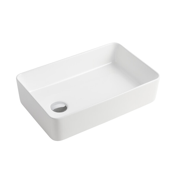 Раковина накладная HOLLER K-6388-50 (510*330*125мм), белая